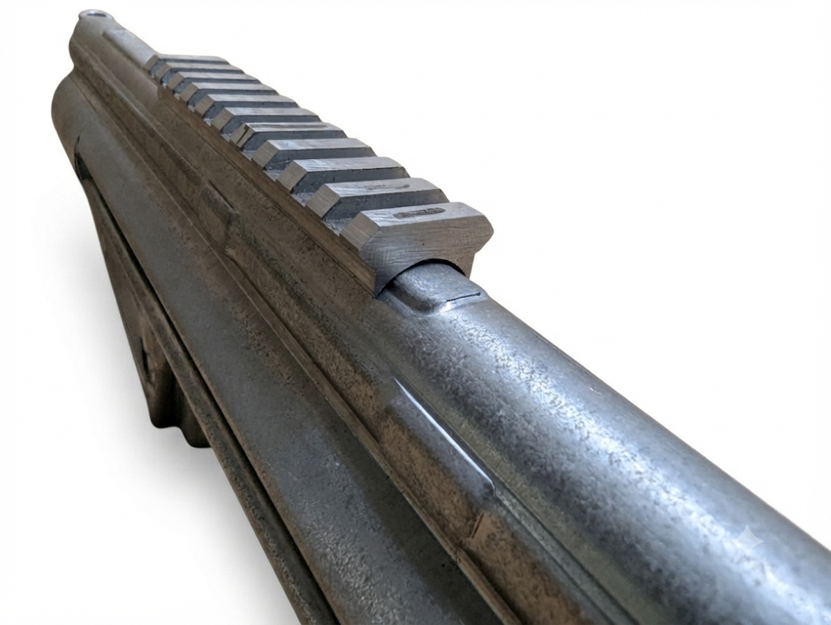 Steel Picattiny Rail .669" (17mm) diameter base